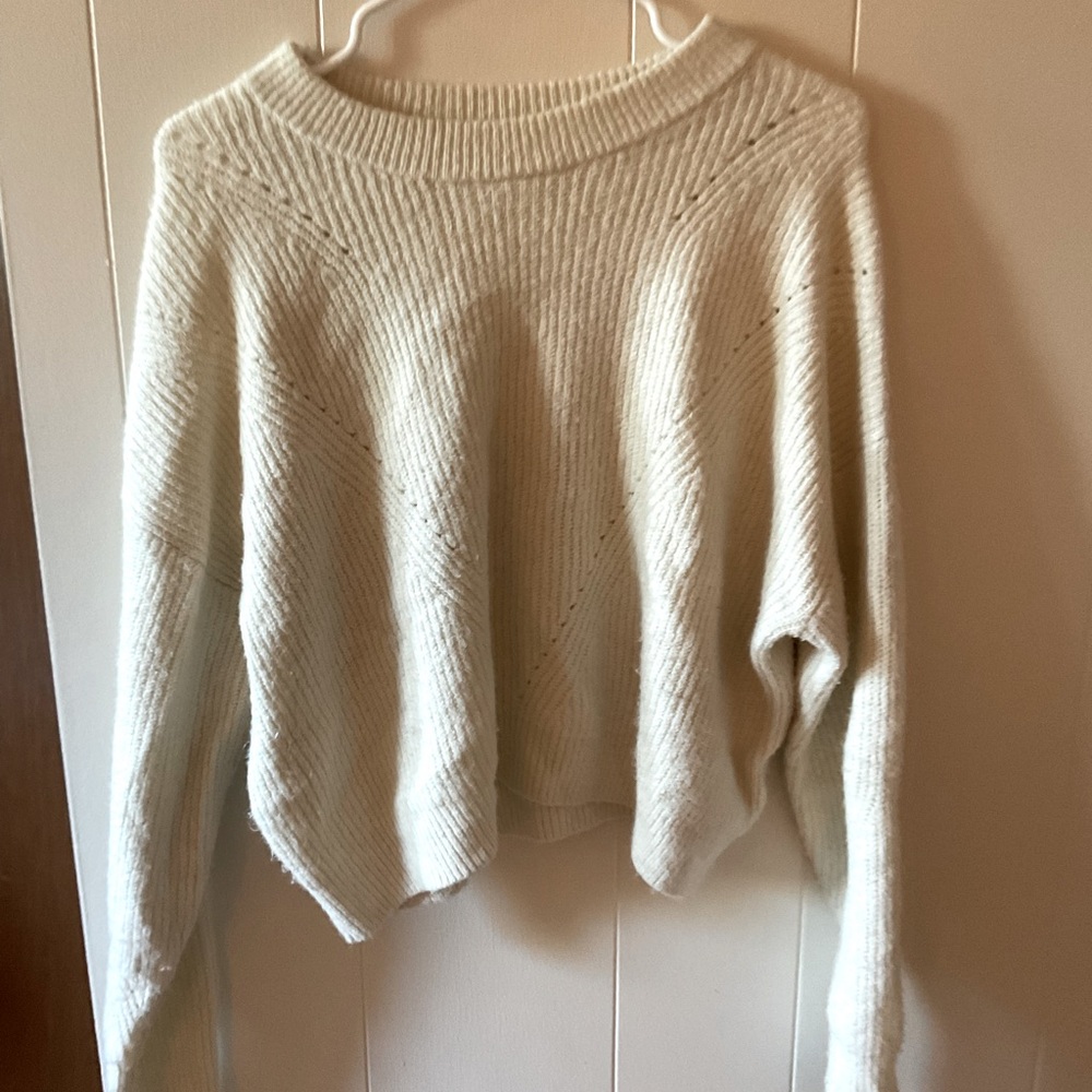 White sweater